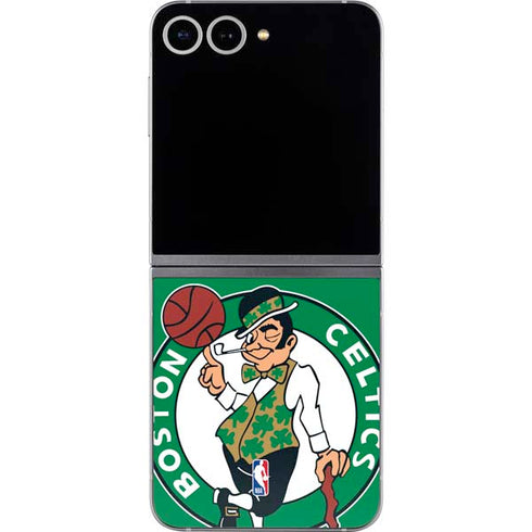 NBA Boston Celtics Large Logo Galaxy Z Flip6 Skin